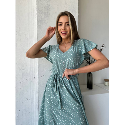летний сарафан бирюзовый в белый горошек летний сарафан бирюзовый в белый горошек